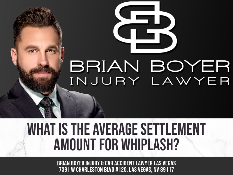 average settlement for whiplash in las vegas, nevada